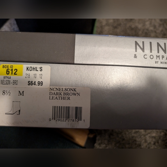 Nine and company by Nine West Brown boots size 8.5 M - Picture 2 of 7